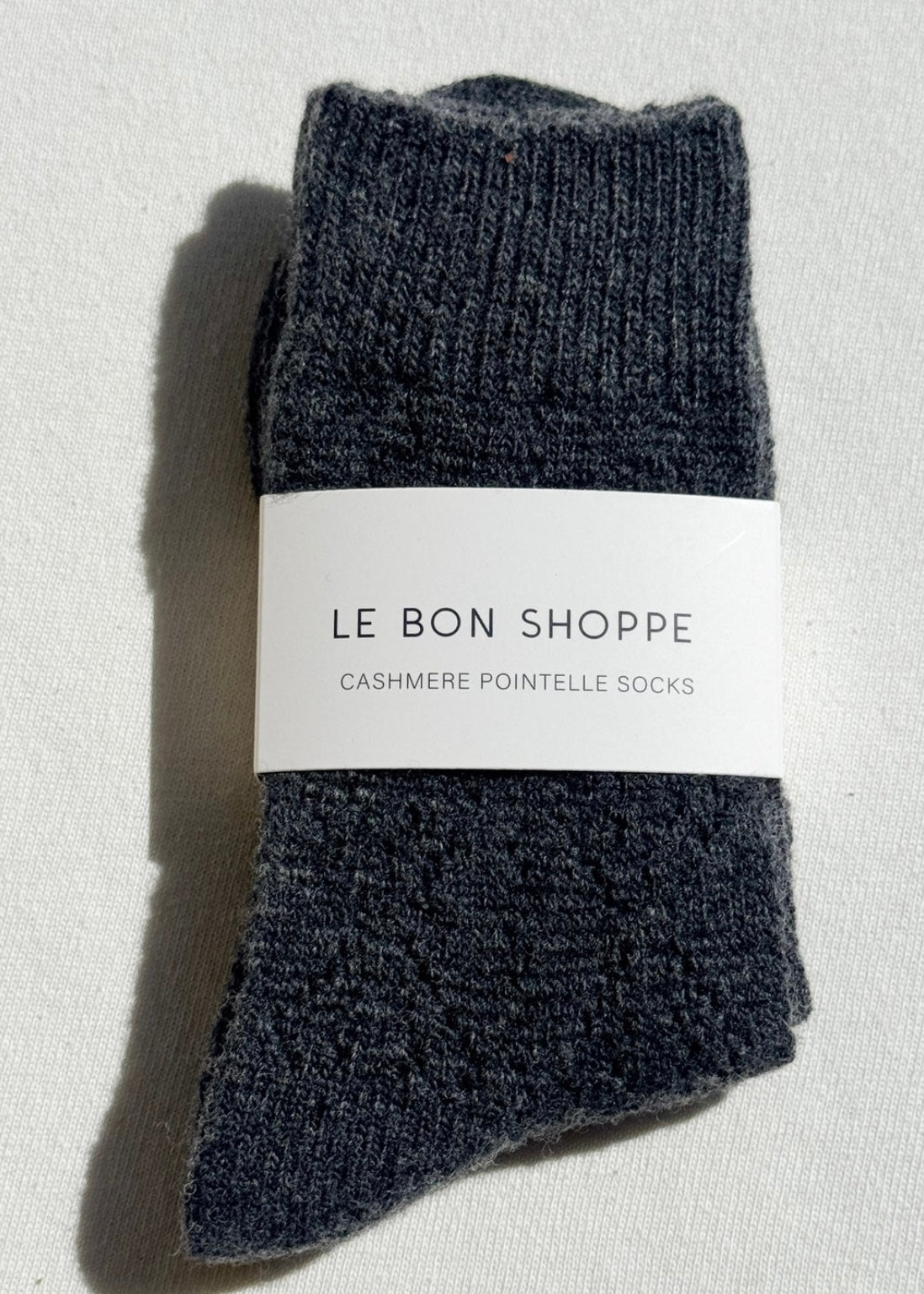 Cashmere Pointelle Socks