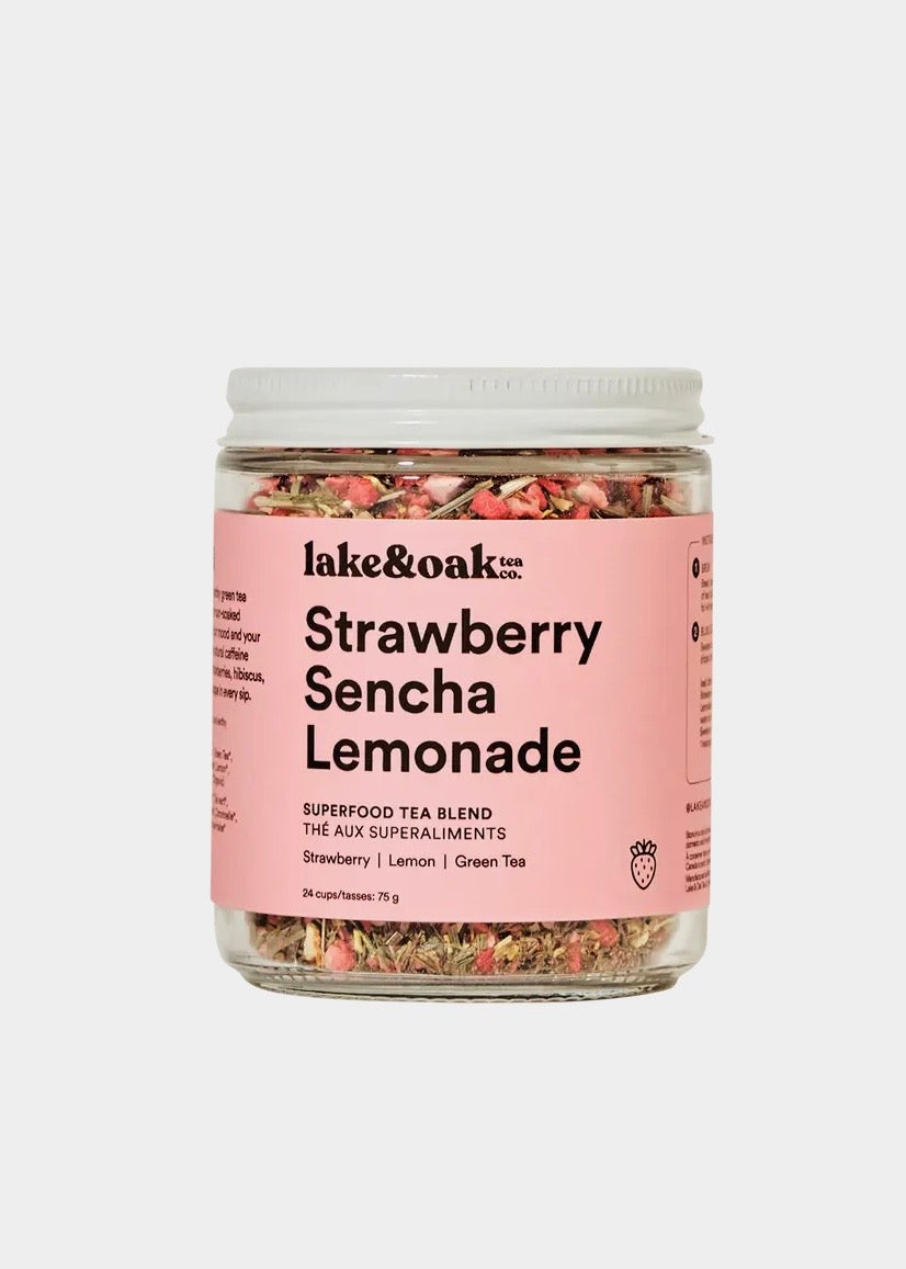 Strawberry Sencha Lemonade - Superfood Tea Blend