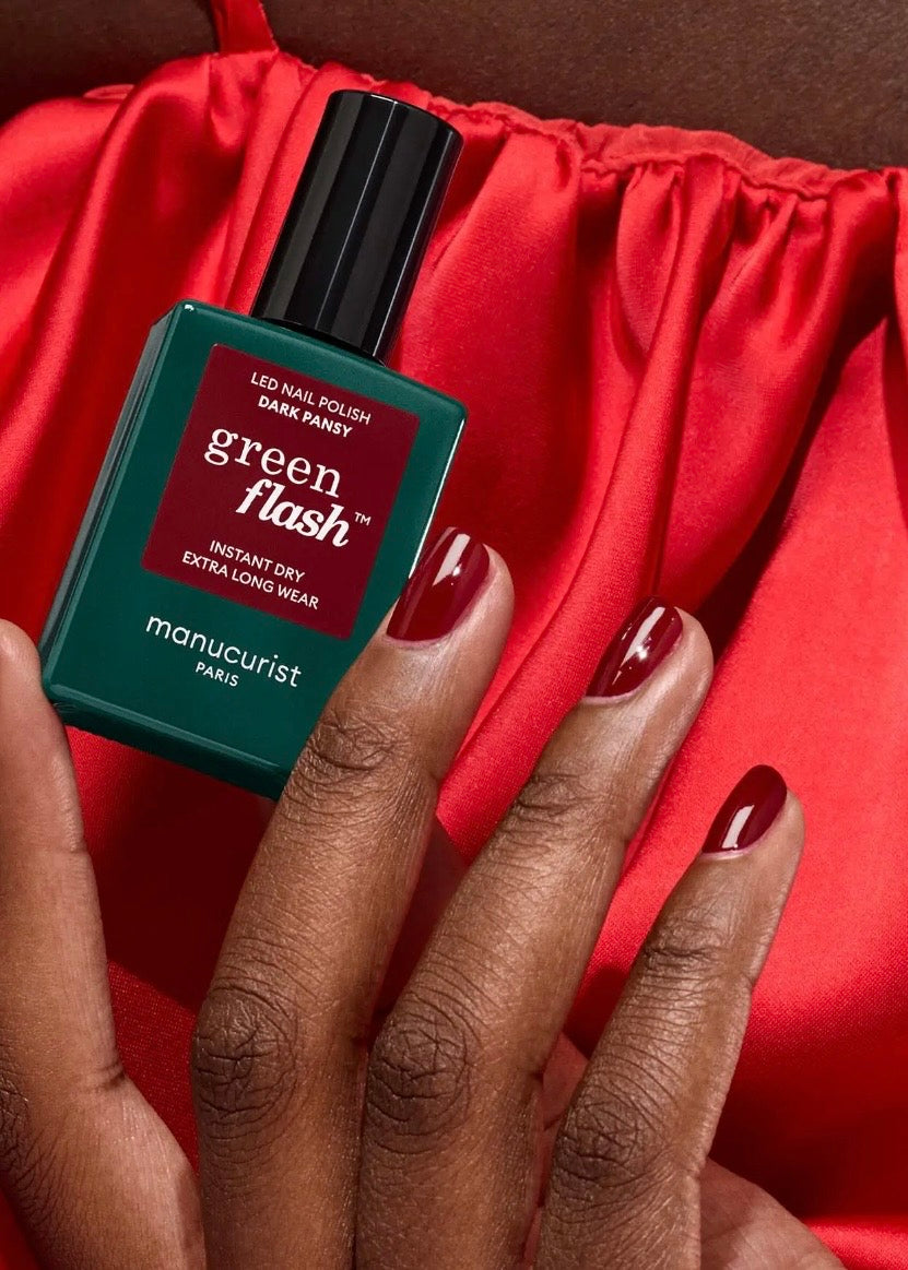 Green Flash™ Dark Pansy Nail Polish