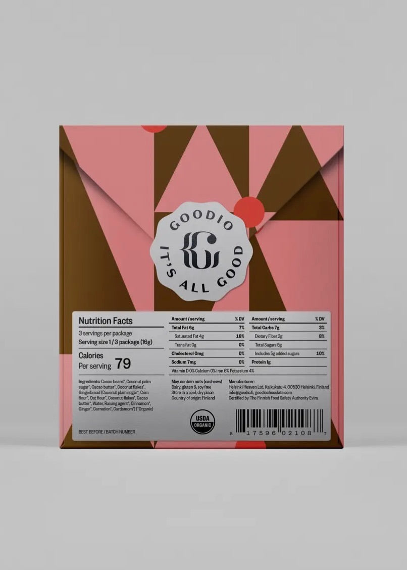 49% Gingerbread Chocolate