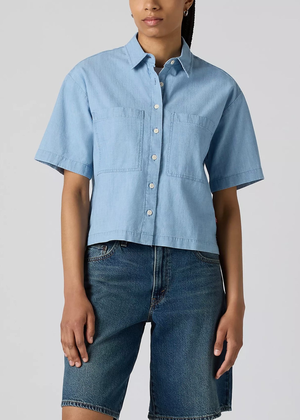 Harlie Cropped Shirt