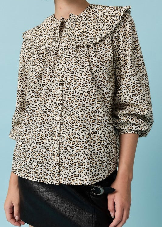 Leopard Blouse