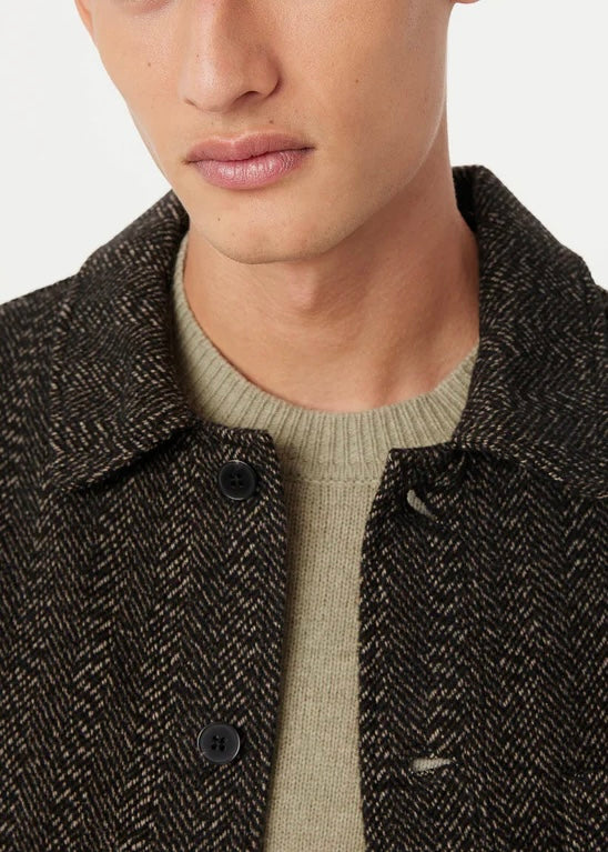 The Herringbone Overshirt