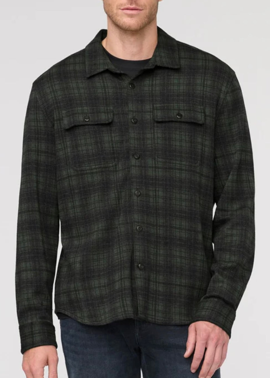 Performance Flannel Button Down