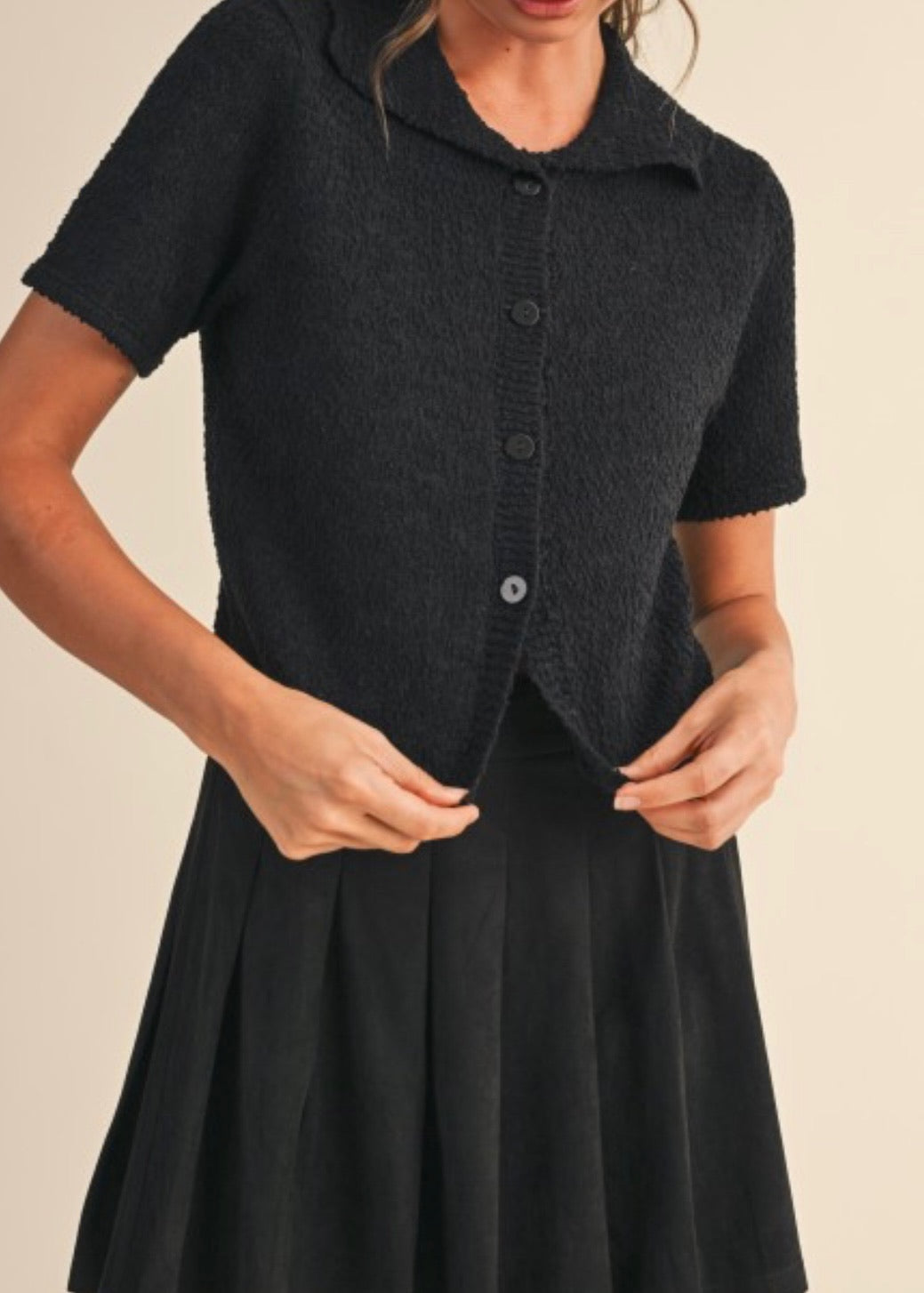 Kelsey Short Sleeve Cardigan