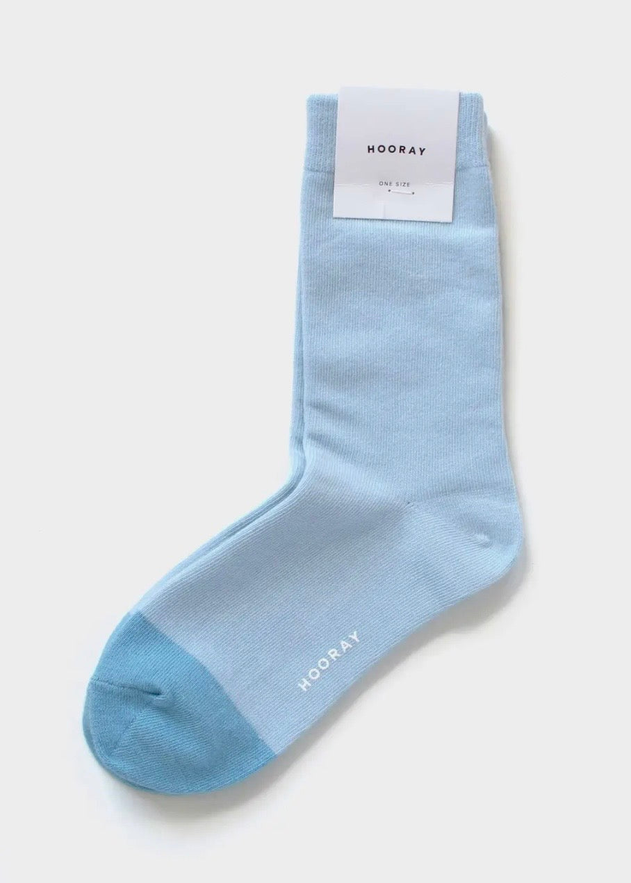 Two Tone Crew Socks