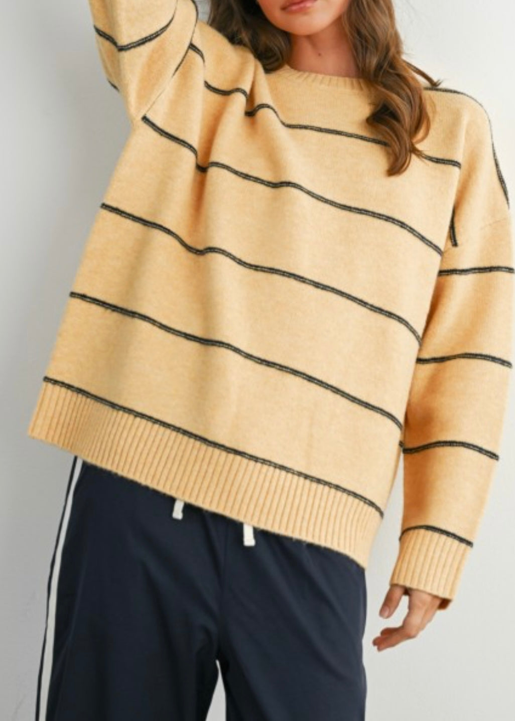 Evergreen Stripe Sweater