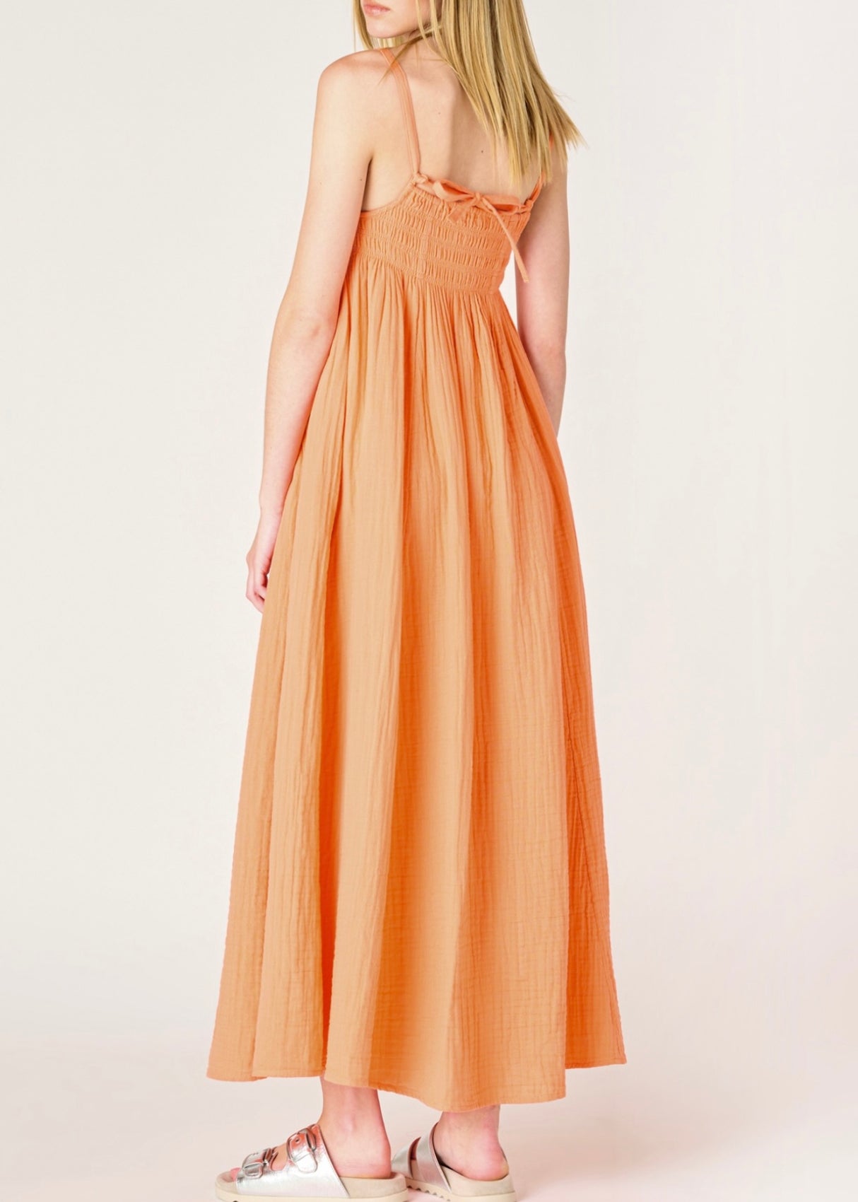 Tie Back Maxi Dress