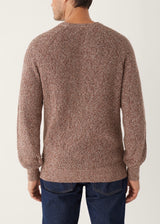 Melange Cotton Ribbed Sweater