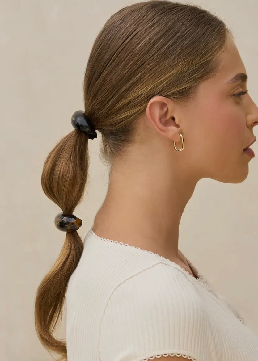 Black & Tort Cloud Cuffs