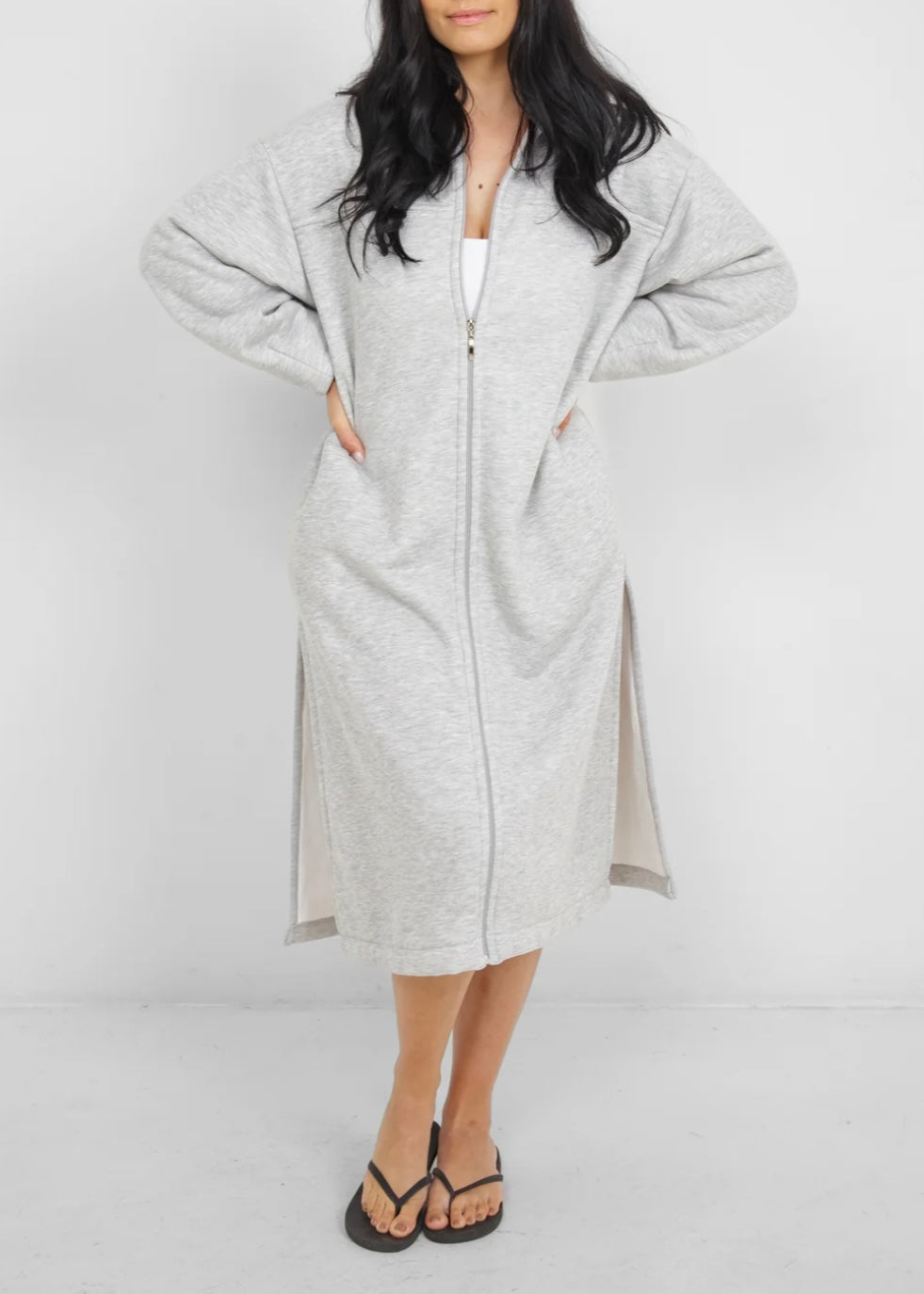 The Rails | Terry Zip Cover-Up w/ Hood