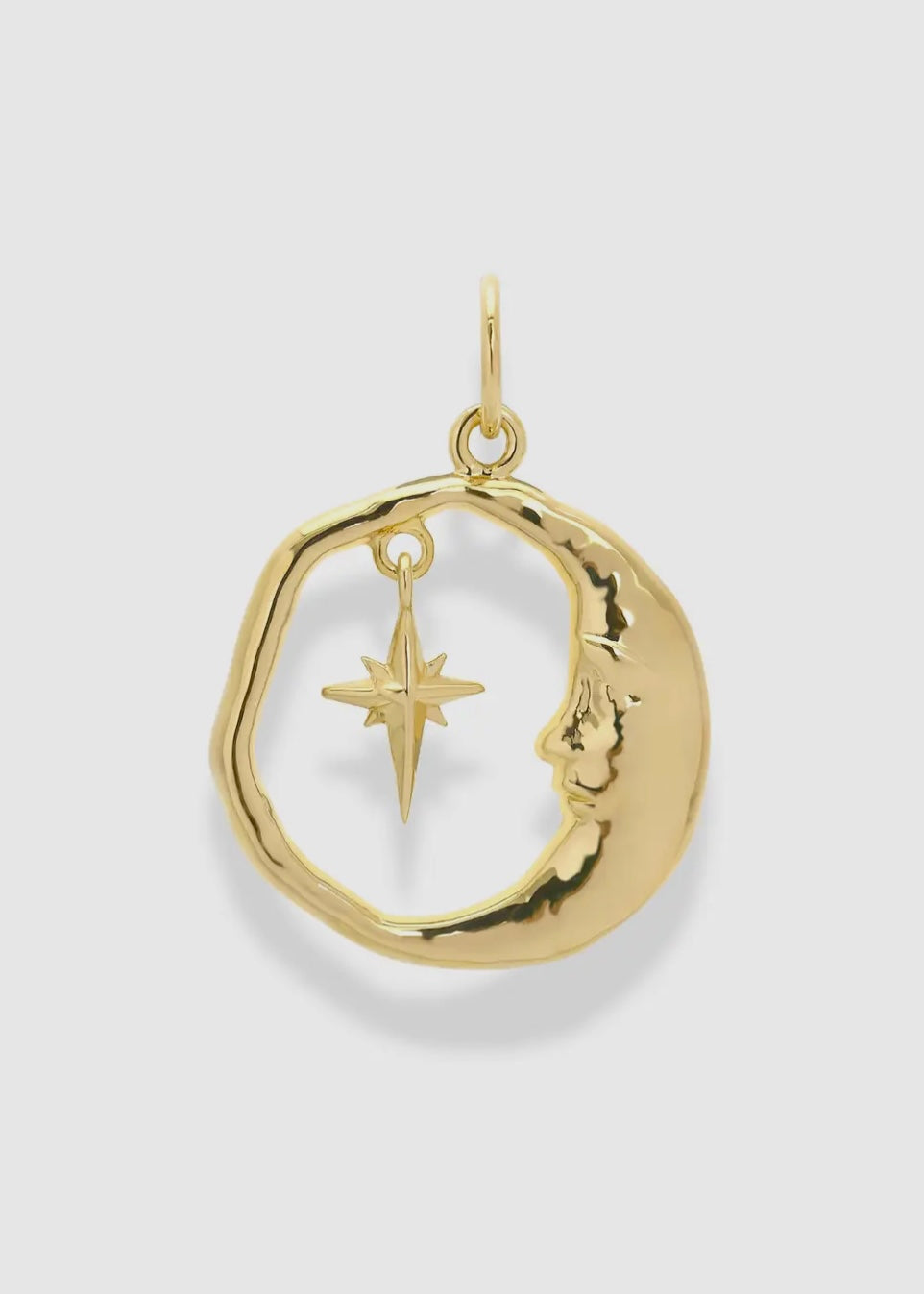 Atlas Moon and Star Charm