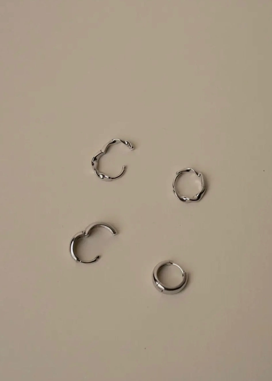 Rory Rope Twist and Thick Earring Set