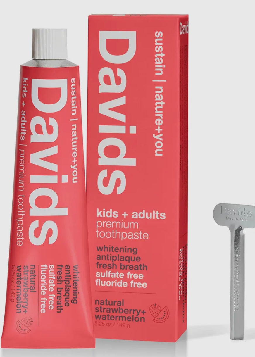 Davids Toothpaste/Strawberry Watermelon