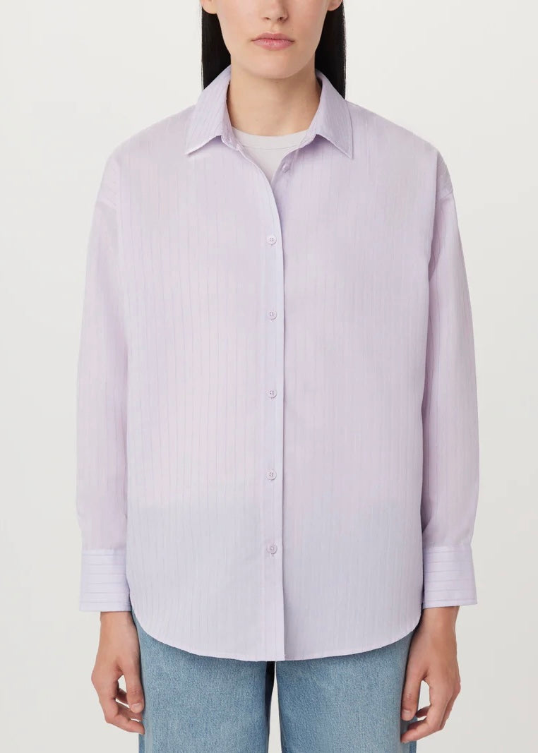 The Textured Sheer Shirt