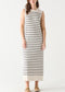Long Stripe Midi Dress