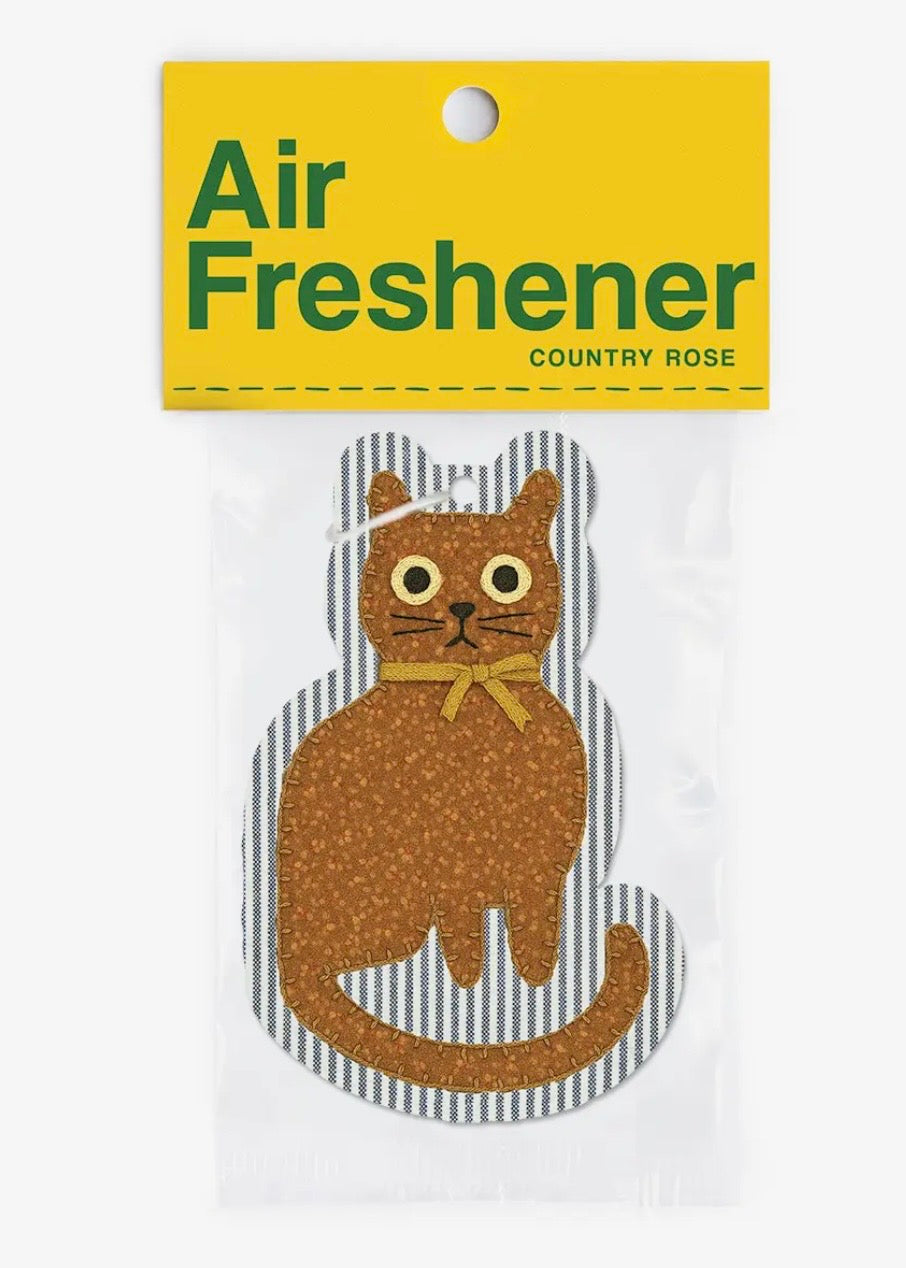 Orange Cat Air Freshener