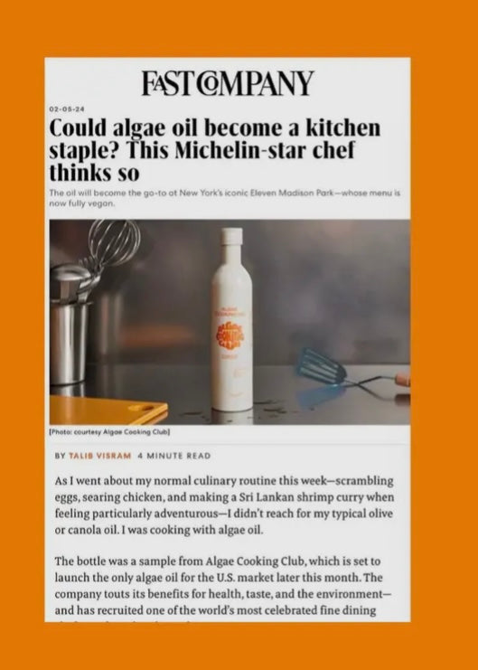 Algae Cooking Oil - 16 fl oz Bottle