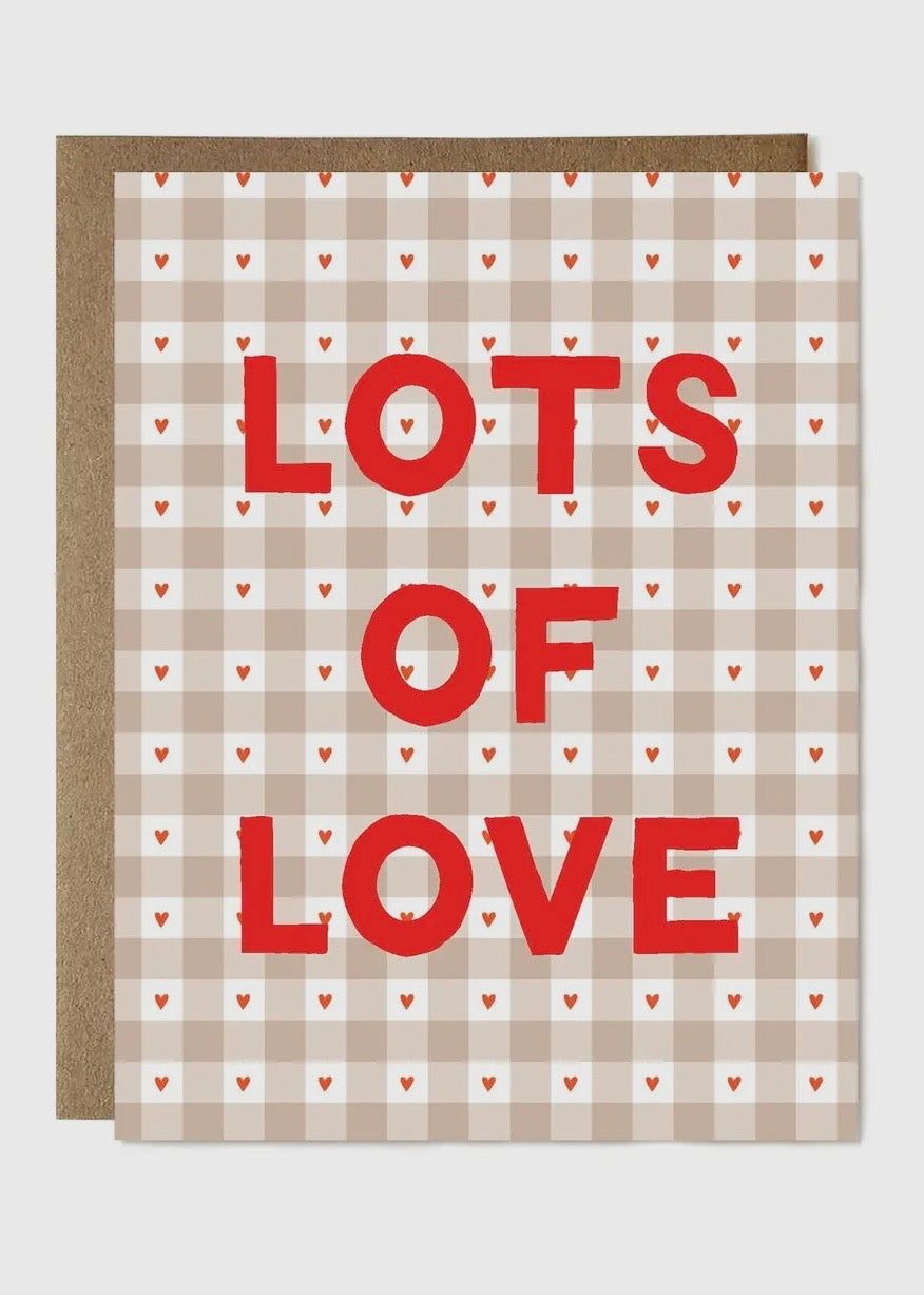 Lots of Love Card