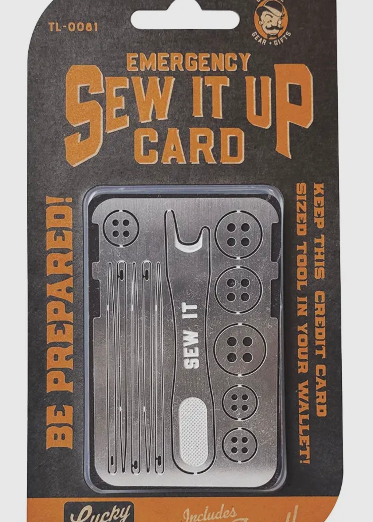Emergency Sew It Up Card - Adventure Card