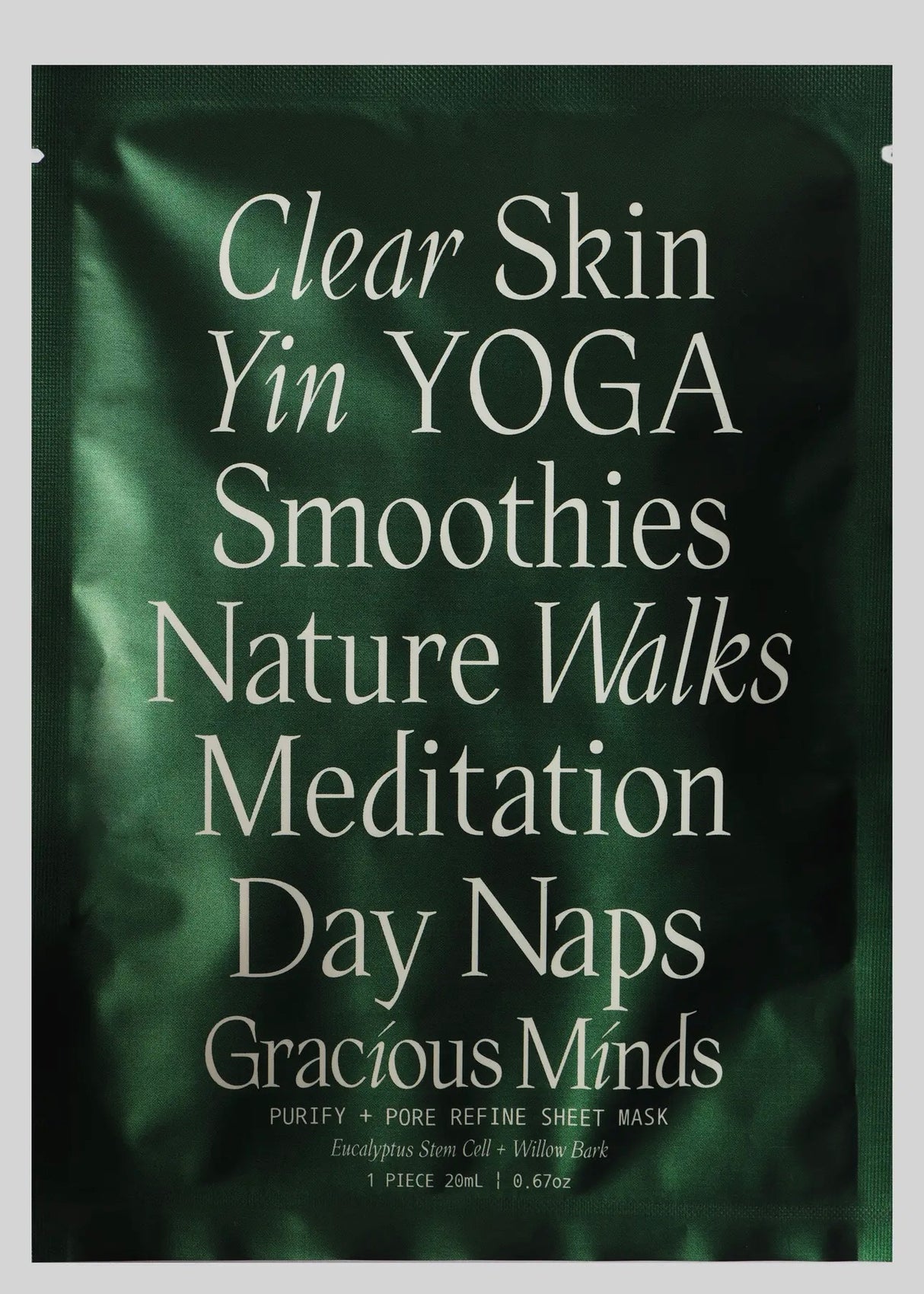 Purify and Pore Refine Sheet Mask