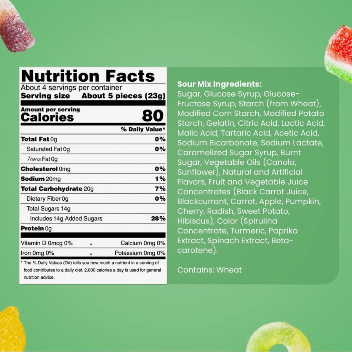 Swedish Candy Sour Mix