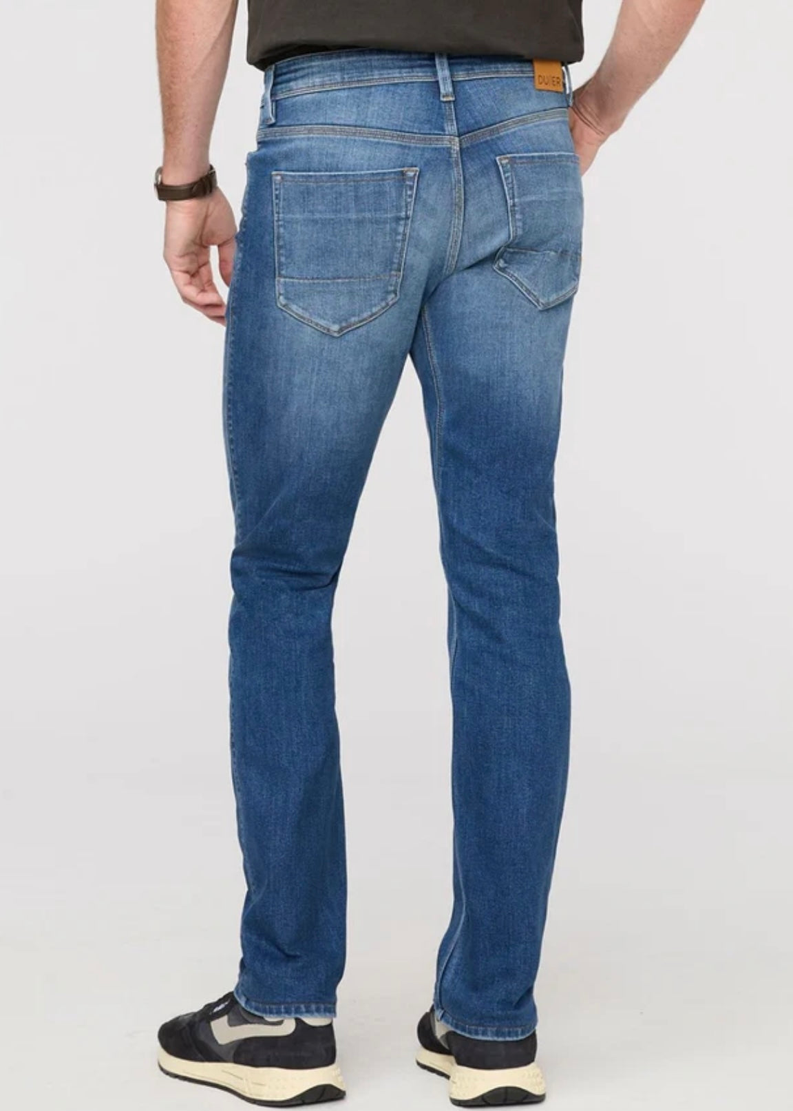 Performance Denim+ Straight Slim Straight - Alpine Indigo