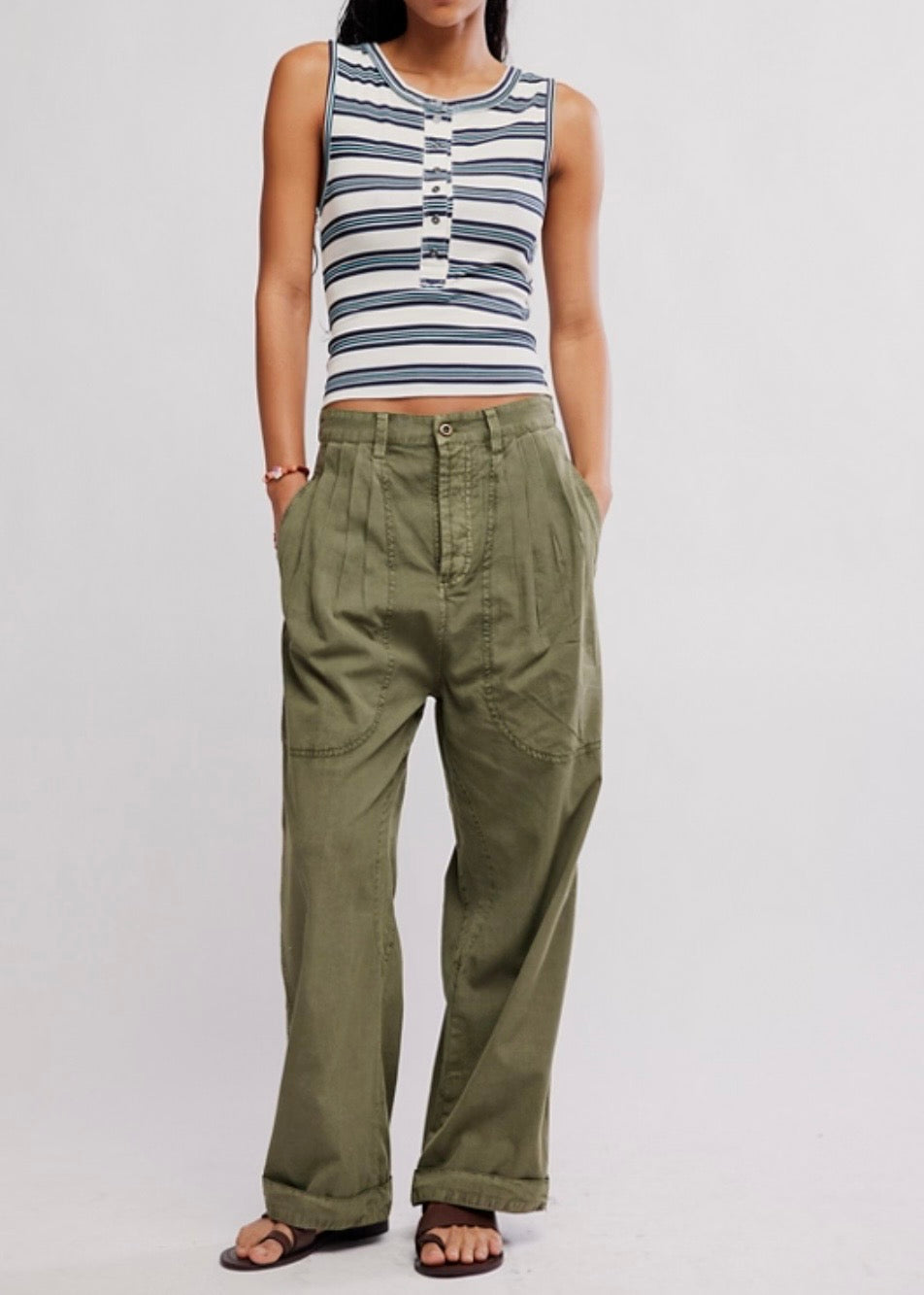 Clover Droopped Trouser