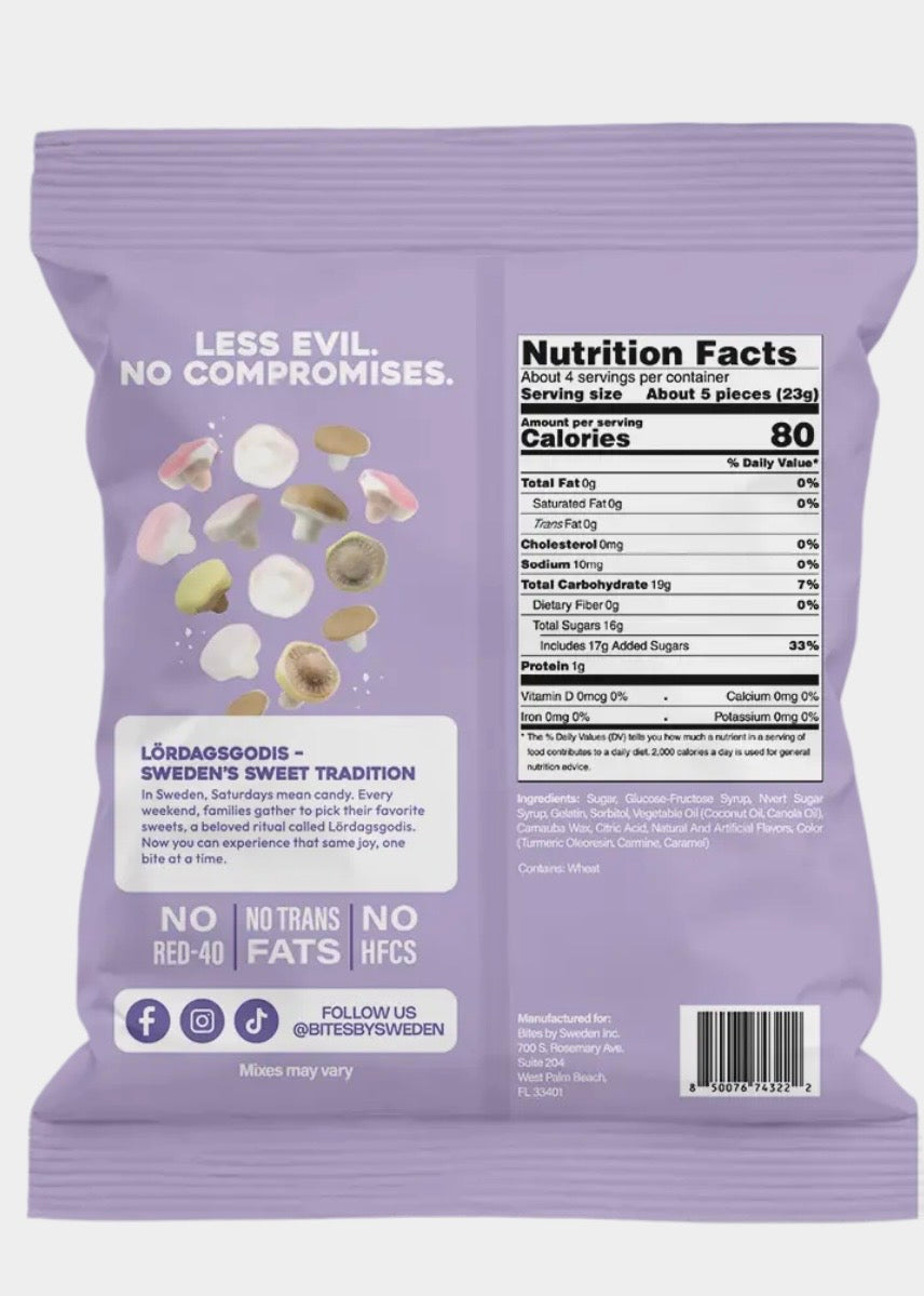Swedish Candy Mushroom Cloud Mix