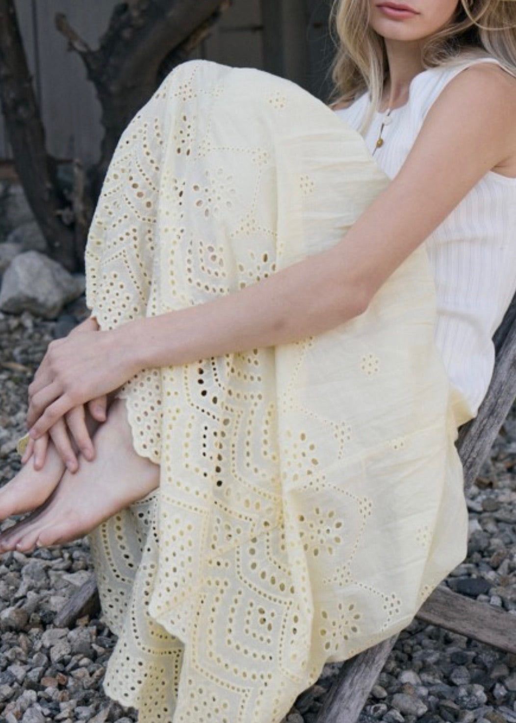 Lauren Eyelet Skirt