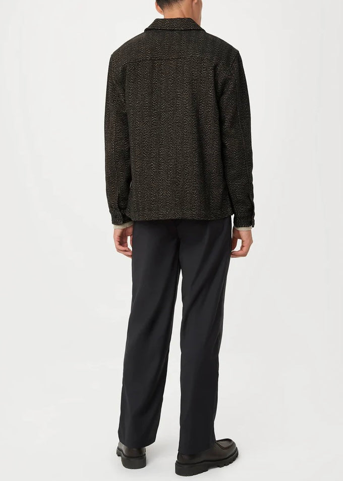 The Herringbone Overshirt