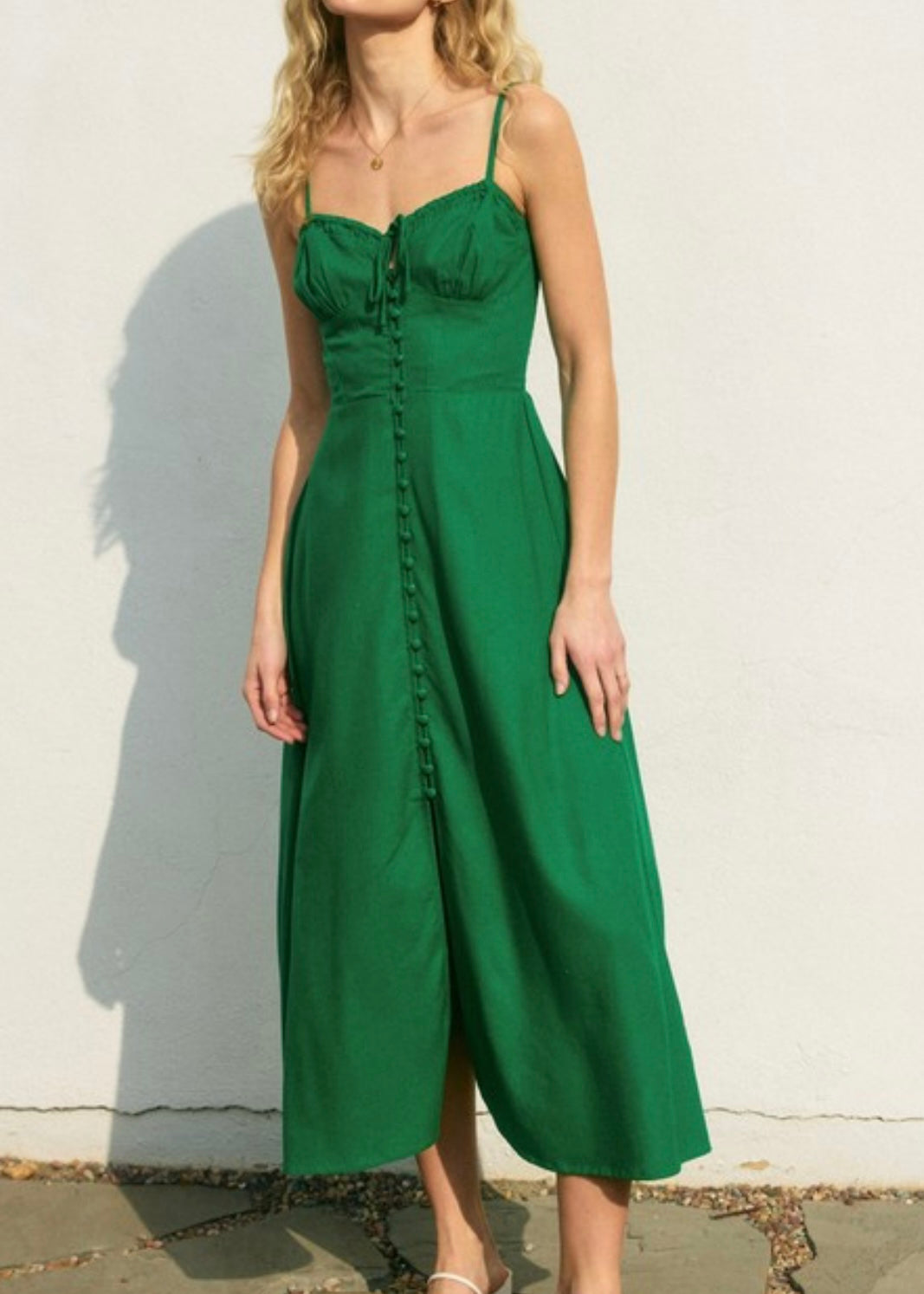 Adeline Corset Midi Dress