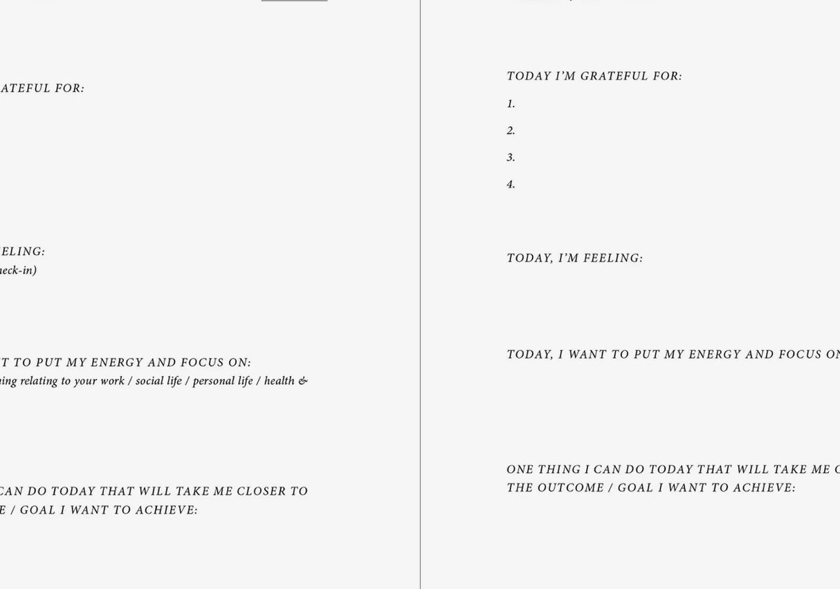 Mindful Living - Journal