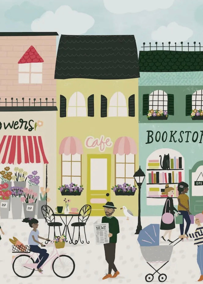 Pastries & Peonies 1000 Piece Puzzle