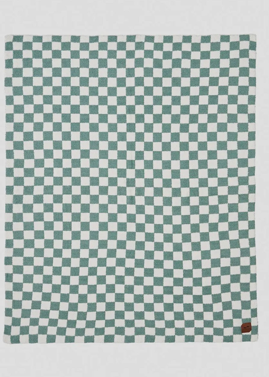 Mate Plush Knit Throw Blanket