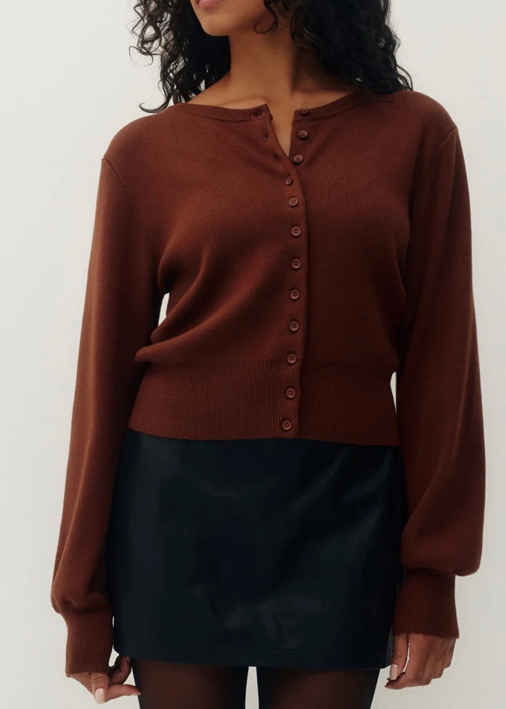 Pullover Two-Way Cardigan