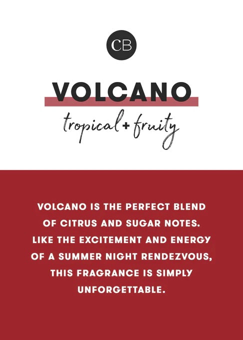 Volcano Mercury Etched Inverted Jar