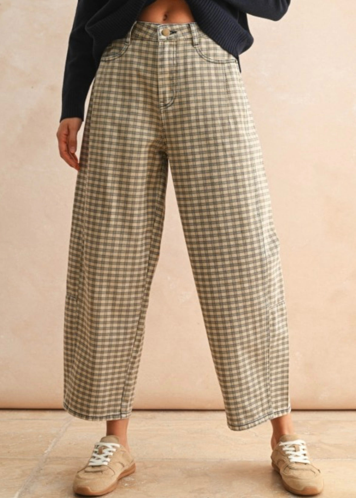 Abby Check Pant