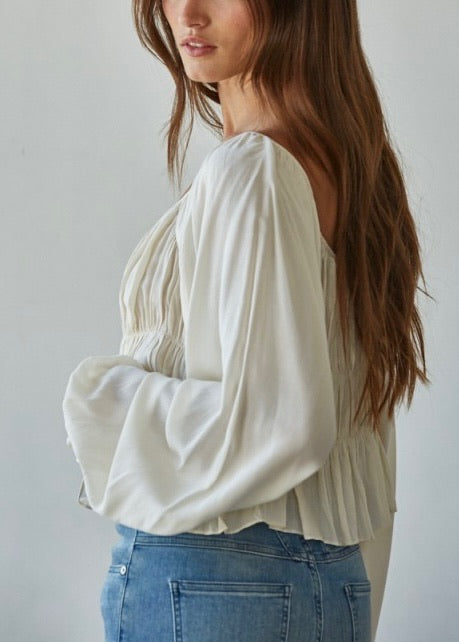 Lainey Ruffle Blouse