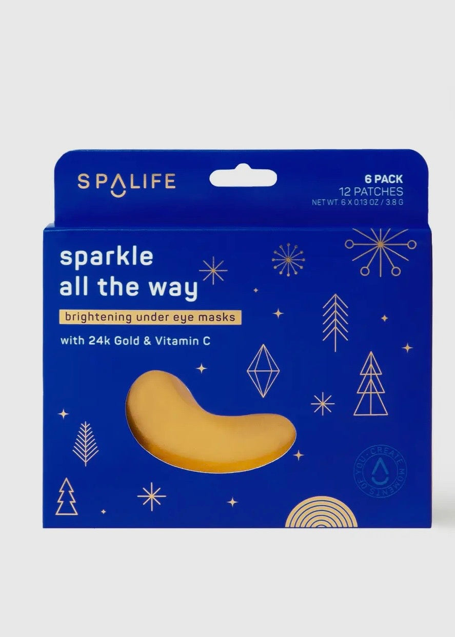 Sparkle All the Way Brightening Undereye Masks - 6 Pairs