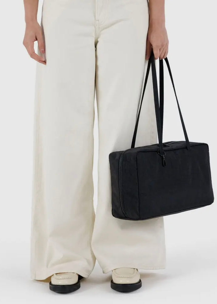 Medium Nylon Bowler Bag