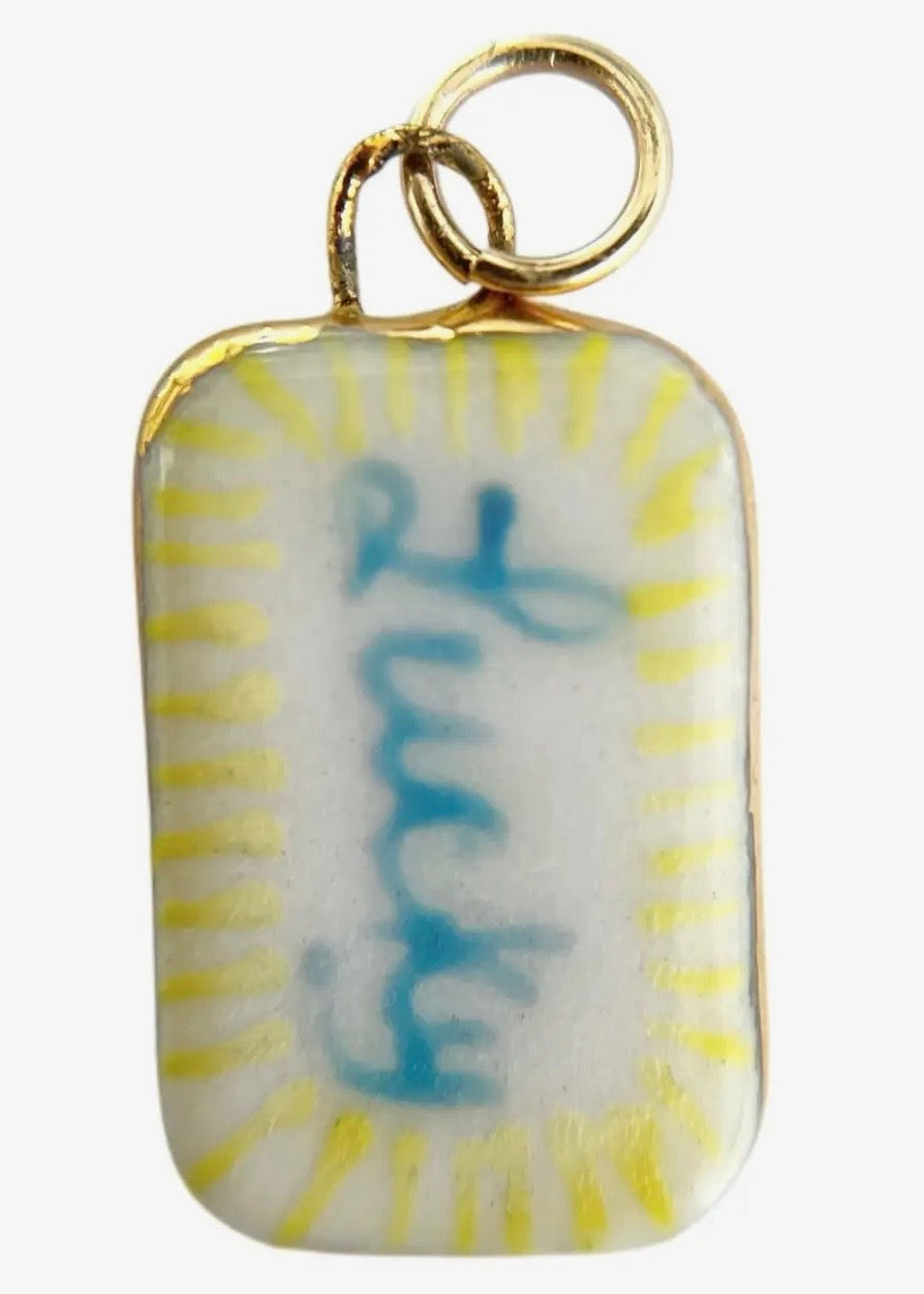Lucky Rectangle Charm