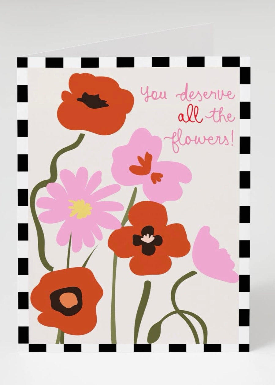 All the Flowers Card