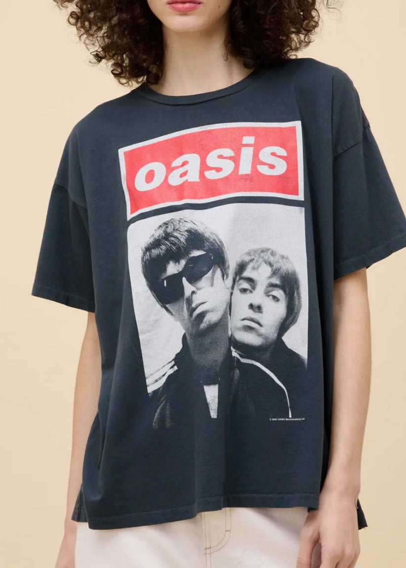 Oasis Liam and Noel Merch T-Shirt
