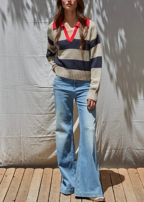 Danny Stripe Sweater