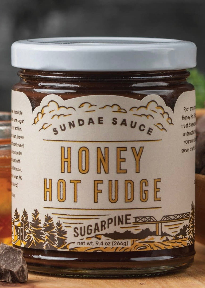 Honey Hot Fudge Sundae Sauce