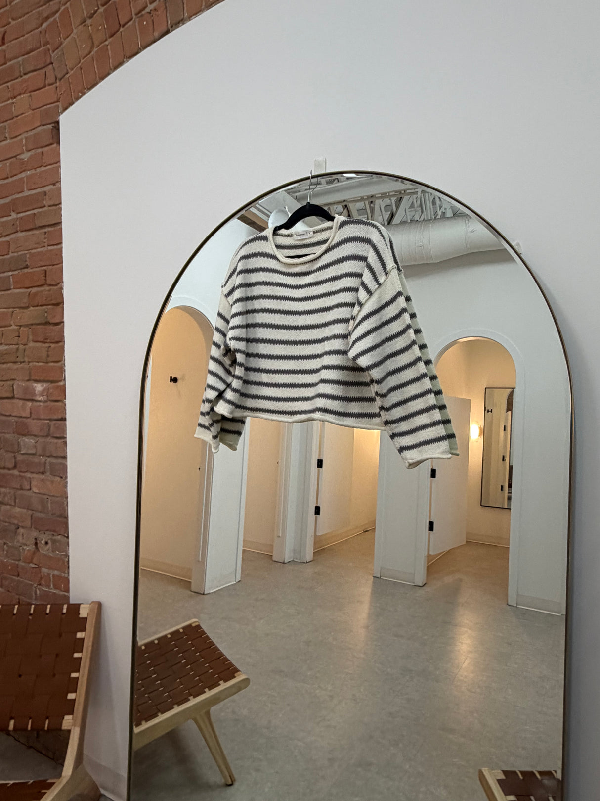 From Palmer Striped Sweater