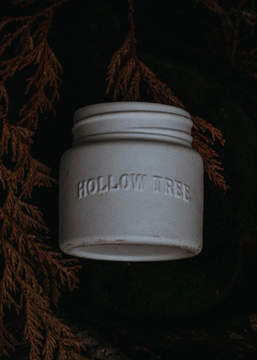 Golden Spruce Ceramic Candle