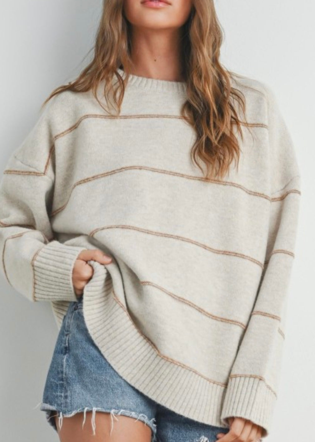 Evergreen Stripe Sweater