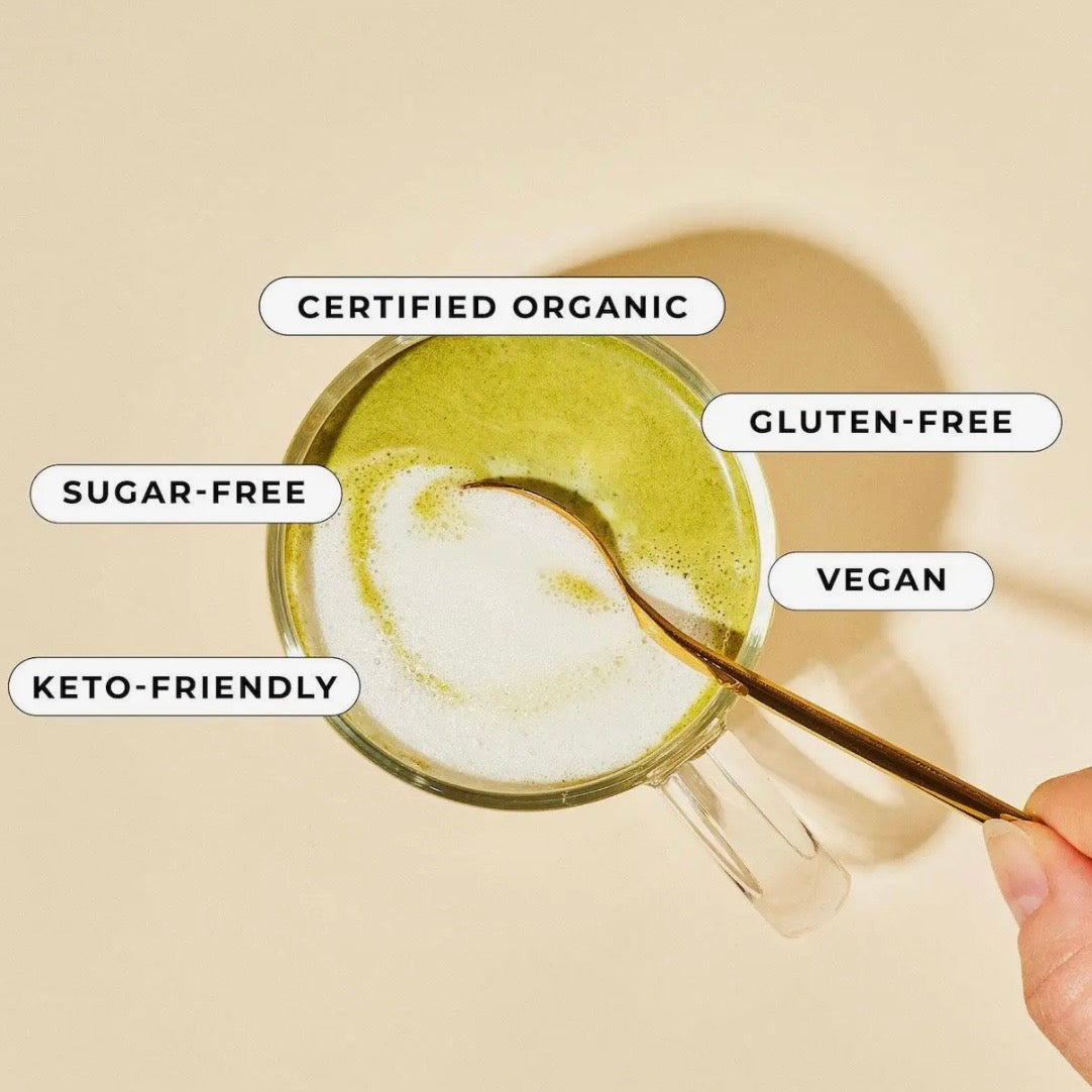 Superfood Latte Powder, Matcha Coconut